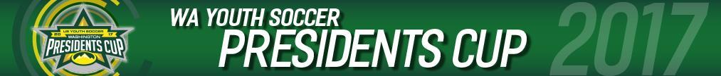 2016-17 WA Youth Soccer Presidents Cup banner